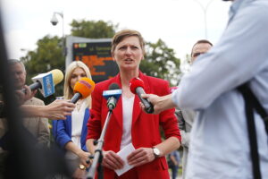 Miasto chce inwestować w ITS, autobusy i bazę dla nich - Radio Kielce 27.06.2025. Kielce. Konferencja na temat na rozwoju mobilności. / Fot. Wiktor Taszłow - Radio Kielce