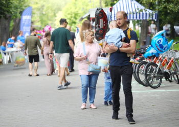 28.06.2025. Kielce. Park Miejski. Festyn rodzinny „Święto wody” / Fot. Wiktor Taszłow - Radio Kielce