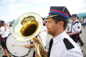 29.06.2025. Miasto i Gmina Morawica otrzymały Tablicę Honorową Rady Europy, nagrodę przyznawaną za aktywne działanie na rzecz współpracy i partnerstwa pomiędzy miastami państw europejskich / Fot. Wiktor Taszłow - Radio Kielce