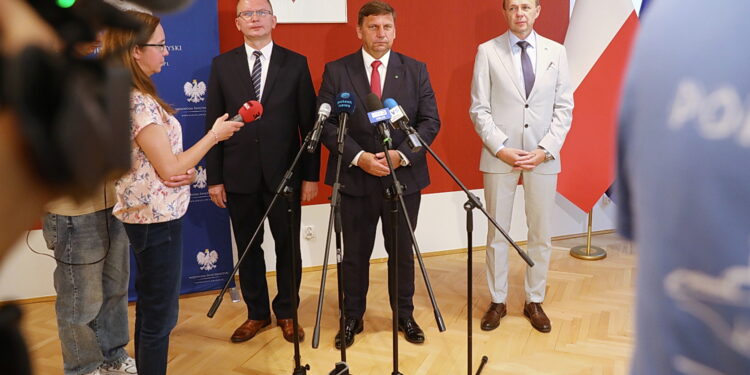 30.06.2025. Kielce. Konferencja prasowa na temat rendy wdowiej / Fot. Wiktor Taszłow - Radio Kielce