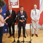 30.06.2025. Kielce. Konferencja prasowa na temat rendy wdowiej / Fot. Wiktor Taszłow - Radio Kielce