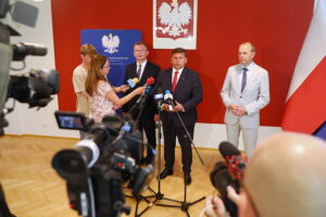 30.06.2025. Kielce. Konferencja prasowa na temat rendy wdowiej / Fot. Wiktor Taszłow - Radio Kielce