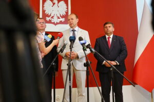 30.06.2025. Kielce. Konferencja prasowa na temat rendy wdowiej / Fot. Wiktor Taszłow - Radio Kielce