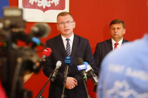 30.06.2025. Kielce. Konferencja prasowa na temat rendy wdowiej / Fot. Wiktor Taszłow - Radio Kielce