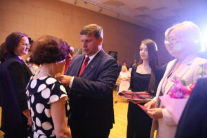30.06.2025. Kielce. Gala z okazji 33 rocznicy powstania Wojewódzkiego Ośrodka Medycyny Pracy / Fot. Wiktor Taszłow - Radio Kielce