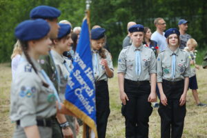 01.06.2025. Miedziana Góra. Uroczystości upamiętniające 81 rocznicę śmierci Zbigniewa Kruszelnickiego – „Wilka” / Fot. Wiktor Taszłow - Radio Kielce