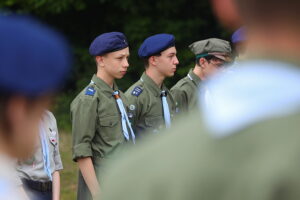 01.06.2025. Miedziana Góra. Uroczystości upamiętniające 81 rocznicę śmierci Zbigniewa Kruszelnickiego – „Wilka” / Fot. Wiktor Taszłow - Radio Kielce