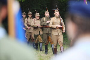 01.06.2025. Miedziana Góra. Uroczystości upamiętniające 81 rocznicę śmierci Zbigniewa Kruszelnickiego – „Wilka” / Fot. Wiktor Taszłow - Radio Kielce