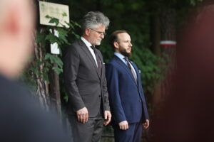 01.06.2025. Miedziana Góra. Uroczystości upamiętniające 81 rocznicę śmierci Zbigniewa Kruszelnickiego – „Wilka” / Fot. Wiktor Taszłow - Radio Kielce