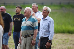 01.06.2025. Miedziana Góra. Uroczystości upamiętniające 81 rocznicę śmierci Zbigniewa Kruszelnickiego – „Wilka” / Fot. Wiktor Taszłow - Radio Kielce