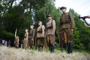 01.06.2025. Miedziana Góra. Uroczystości upamiętniające 81 rocznicę śmierci Zbigniewa Kruszelnickiego – „Wilka” / Fot. Wiktor Taszłow - Radio Kielce