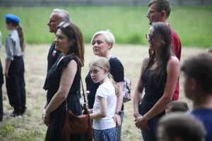 01.06.2025. Miedziana Góra. Uroczystości upamiętniające 81 rocznicę śmierci Zbigniewa Kruszelnickiego – „Wilka” / Fot. Wiktor Taszłow - Radio Kielce