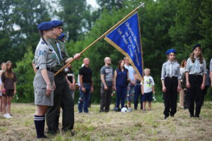 01.06.2025. Miedziana Góra. Uroczystości upamiętniające 81 rocznicę śmierci Zbigniewa Kruszelnickiego – „Wilka” / Fot. Wiktor Taszłow - Radio Kielce