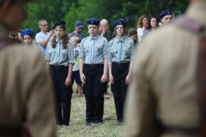 01.06.2025. Miedziana Góra. Uroczystości upamiętniające 81 rocznicę śmierci Zbigniewa Kruszelnickiego – „Wilka” / Fot. Wiktor Taszłow - Radio Kielce