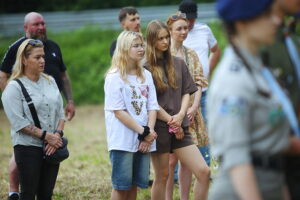 01.06.2025. Miedziana Góra. Uroczystości upamiętniające 81 rocznicę śmierci Zbigniewa Kruszelnickiego – „Wilka” / Fot. Wiktor Taszłow - Radio Kielce