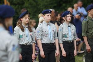 01.06.2025. Miedziana Góra. Uroczystości upamiętniające 81 rocznicę śmierci Zbigniewa Kruszelnickiego – „Wilka” / Fot. Wiktor Taszłow - Radio Kielce