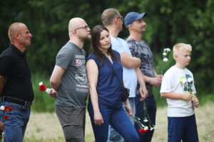 01.06.2025. Miedziana Góra. Uroczystości upamiętniające 81 rocznicę śmierci Zbigniewa Kruszelnickiego – „Wilka” / Fot. Wiktor Taszłow - Radio Kielce
