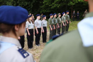 01.06.2025. Miedziana Góra. Uroczystości upamiętniające 81 rocznicę śmierci Zbigniewa Kruszelnickiego – „Wilka” / Fot. Wiktor Taszłow - Radio Kielce