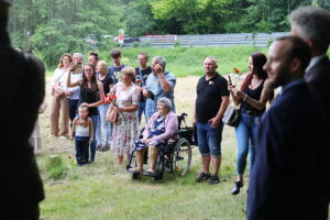 01.06.2025. Miedziana Góra. Uroczystości upamiętniające 81 rocznicę śmierci Zbigniewa Kruszelnickiego – „Wilka” / Fot. Wiktor Taszłow - Radio Kielce