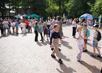 02.06.2025. Kielce. Park miejski. Warsztaty dla dzieci w ramach IX Kieleckich Dni z Przyrodą / Fot. Wiktor Taszłow - Radio Kielce