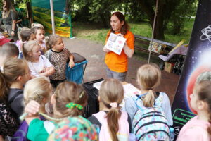 Kielce. Park miejski. Warsztaty dla dzieci w ramach IX Kieleckich Dni z Przyrodą - Radio Kielce