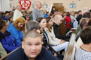 03.06.2025. Masłów. 18. Spotkanie Integracyjne Dzieci i Młodzieży o Specjalnych Potrzebach Edukacyjnych z województwa świętokrzyskiego i diecezji kieleckiej / Fot. Wiktor Taszłow - Radio Kielce