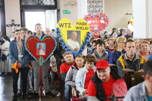 03.06.2025. Masłów. 18. Spotkanie Integracyjne Dzieci i Młodzieży o Specjalnych Potrzebach Edukacyjnych z województwa świętokrzyskiego i diecezji kieleckiej / Fot. Wiktor Taszłow - Radio Kielce