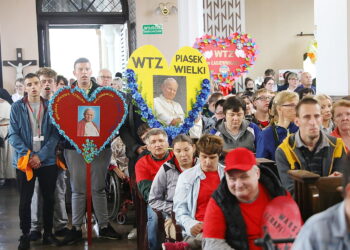 03.06.2025. Masłów. 18. Spotkanie Integracyjne Dzieci i Młodzieży o Specjalnych Potrzebach Edukacyjnych z województwa świętokrzyskiego i diecezji kieleckiej / Fot. Wiktor Taszłow - Radio Kielce
