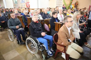 03.06.2025. Masłów. 18. Spotkanie Integracyjne Dzieci i Młodzieży o Specjalnych Potrzebach Edukacyjnych z województwa świętokrzyskiego i diecezji kieleckiej / Fot. Wiktor Taszłow - Radio Kielce