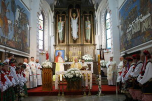 03.06.2025. Masłów. 18. Spotkanie Integracyjne Dzieci i Młodzieży o Specjalnych Potrzebach Edukacyjnych z województwa świętokrzyskiego i diecezji kieleckiej / Fot. Wiktor Taszłow - Radio Kielce