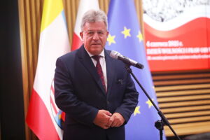 04.06.2025. Kielce. Obchody 36. rocznicy upadku komunizmu w Polsce / Fot. Wiktor Taszłow - Radio Kielce