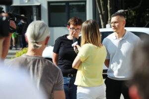 04.06.2025. Kielce. Program "Interwencja" Radia Kielce i TVP3 Kielce / Fot. Wiktor Taszłow - Radio Kielce
