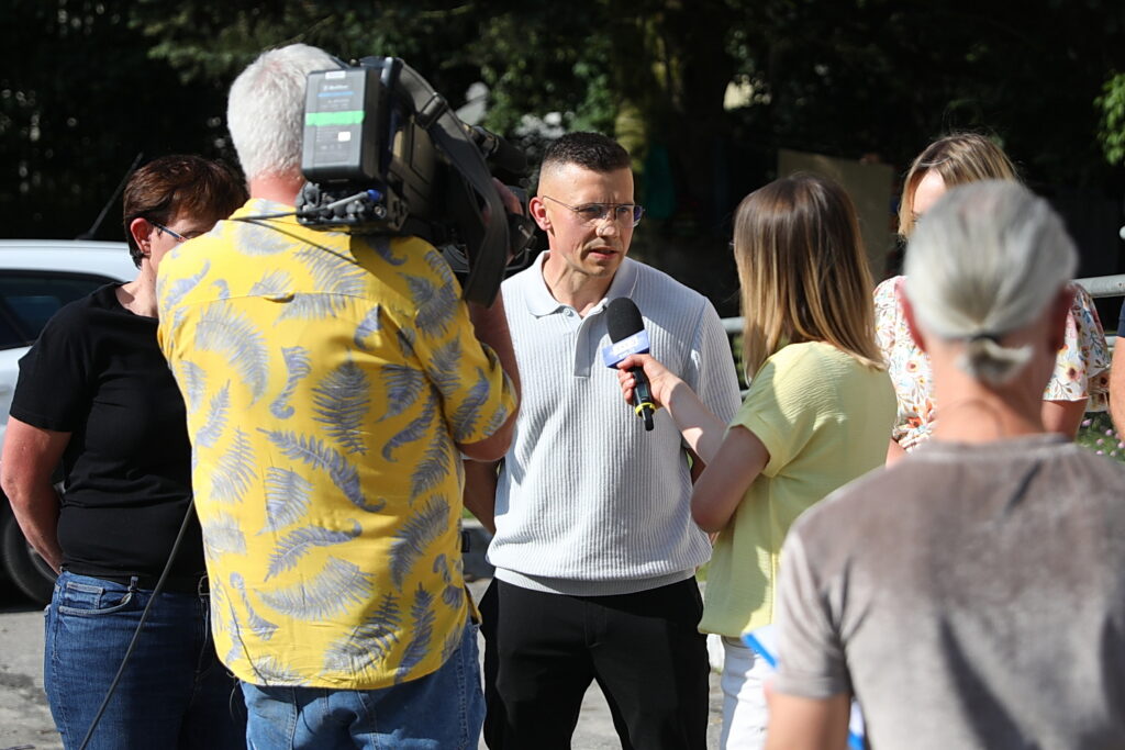 INTERWENCJA. Czy SOR to miejsce na trzeźwienie? - Radio Kielce 04.06.2025. Kielce. Program "Interwencja" Radia Kielce i TVP3 Kielce / Fot. Wiktor Taszłow - Radio Kielce