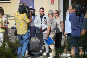 04.06.2025. Kielce. Program "Interwencja" Radia Kielce i TVP3 Kielce / Fot. Wiktor Taszłow - Radio Kielce
