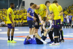04.06.2025. Kielce. Mecz Industria Kielce - Orlen Wisła Płock. / Fot. Wiktor Taszłow - Radio Kielce