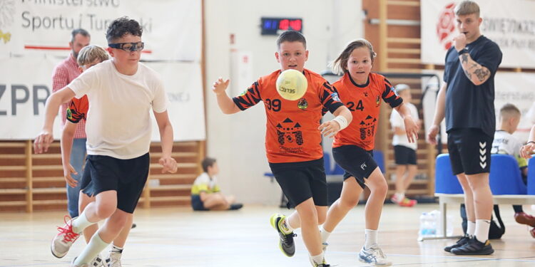 05.06.2025. Kielce. Mini Mistrzostwa Świata w piłce ręcznej dzieci kl. IV i młodszych / Fot. Wiktor Taszłow - Radio Kielce
