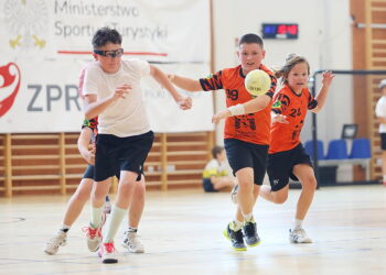 05.06.2025. Kielce. MiniMistrzostwa Świata w piłce ręcznej dzieci kl. IV i młodszych / Fot. Wiktor Taszłow - Radio Kielce