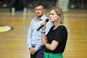 06.06.2025. Kielce. Hala Legionów. Spotkanie z zespołem Industria Kielce / Fot. Wiktor Taszłow - Radio Kielce