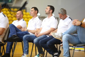 06.06.2025. Kielce. Hala Legionów. Spotkanie z zespołem Industria Kielce / Fot. Wiktor Taszłow - Radio Kielce