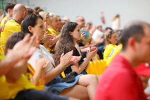 06.06.2025. Kielce. Hala Legionów. Spotkanie z zespołem Industria Kielce / Fot. Wiktor Taszłow - Radio Kielce