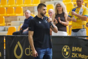 06.06.2025. Kielce. Hala Legionów. Spotkanie z zespołem Industria Kielce / Fot. Wiktor Taszłow - Radio Kielce