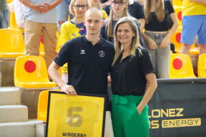 06.06.2025. Kielce. Hala Legionów. Spotkanie z zespołem Industria Kielce / Fot. Wiktor Taszłow - Radio Kielce