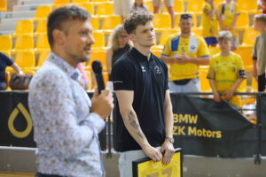06.06.2025. Kielce. Hala Legionów. Spotkanie z zespołem Industria Kielce / Fot. Wiktor Taszłow - Radio Kielce
