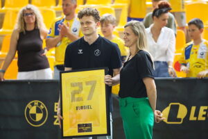 06.06.2025. Kielce. Hala Legionów. Spotkanie z zespołem Industria Kielce / Fot. Wiktor Taszłow - Radio Kielce