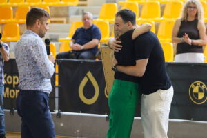 06.06.2025. Kielce. Hala Legionów. Spotkanie z zespołem Industria Kielce / Fot. Wiktor Taszłow - Radio Kielce