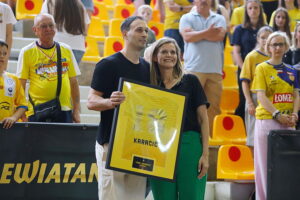 06.06.2025. Kielce. Hala Legionów. Spotkanie z zespołem Industria Kielce / Fot. Wiktor Taszłow - Radio Kielce