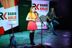 Koncert Zuzy Wiśniewskiej w Radiu Kielce