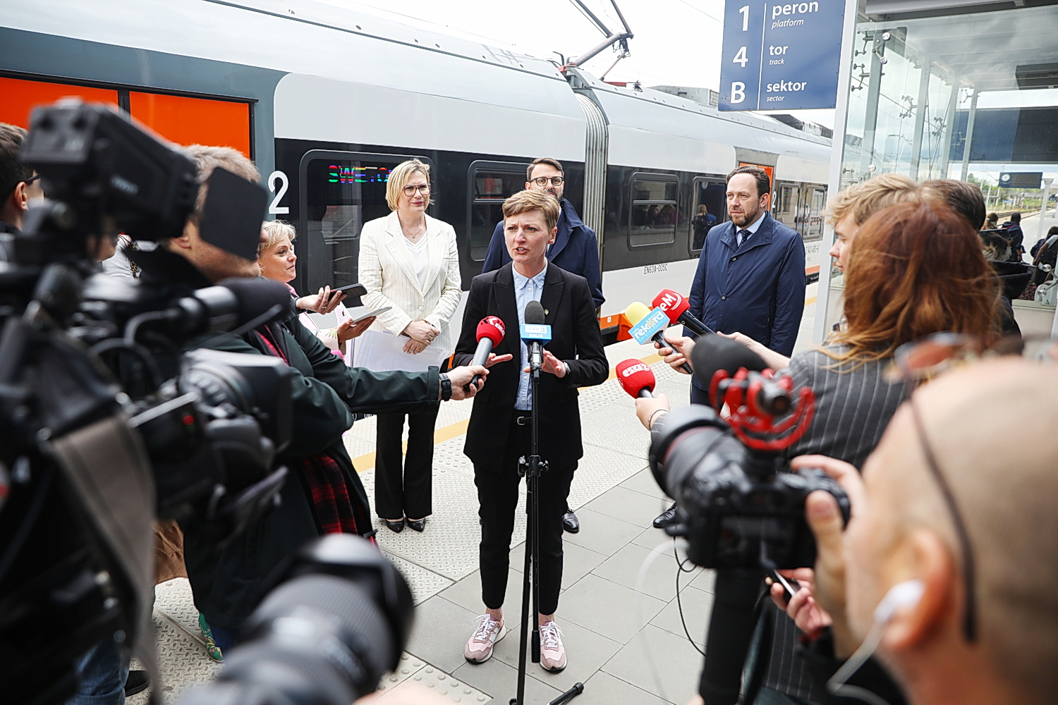 Jeden bilet na wszystko? - Radio Kielce 09.06.2025. Kielce. Konferencja prasowa / Fot. Wiktor Taszłow - Radio Kielce