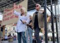 28.06.2025. Sandomierz. Bicie rekordu w śpiewaniu piosenki literackiej / Fot. Grażyna Szlęzak - Radio Kielce
