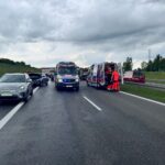 07.06.2025. Łączna. Wypadek / źródło: straż pożarna